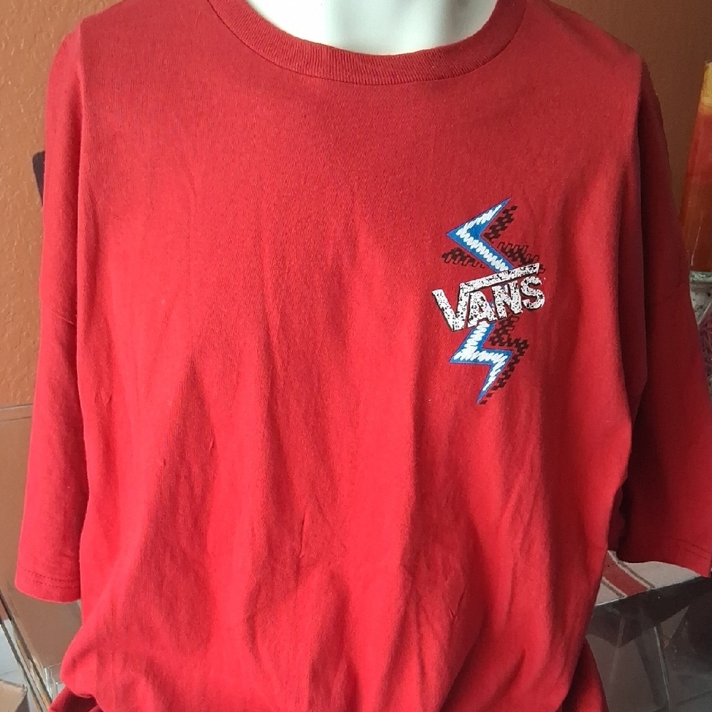 Vans Cardinal Red T-Shirt XXL 183 PD